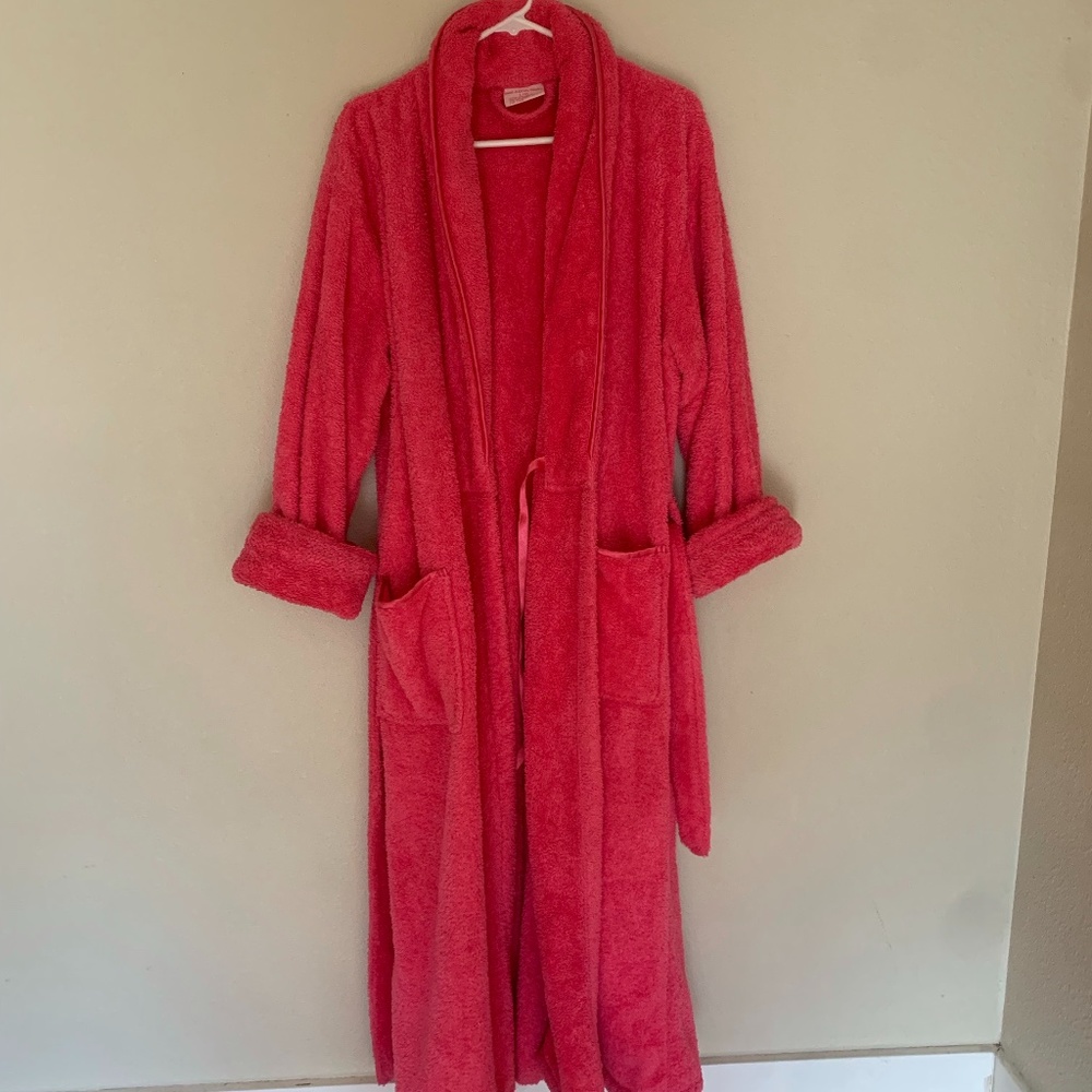 Hot Pink Bathrobe